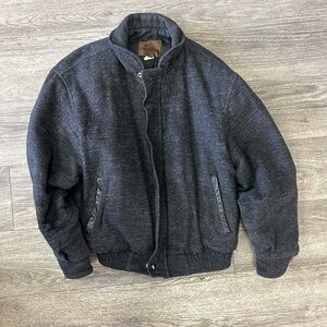 Vintage bomber  jacket. Wool blend